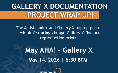 GALLERY X DOCUMENTATION PROJECT – POP-UP POSTER PRINT EXHIBIT