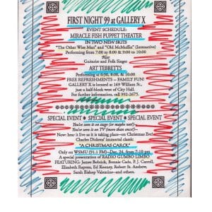 First Night 99 at Gallery X